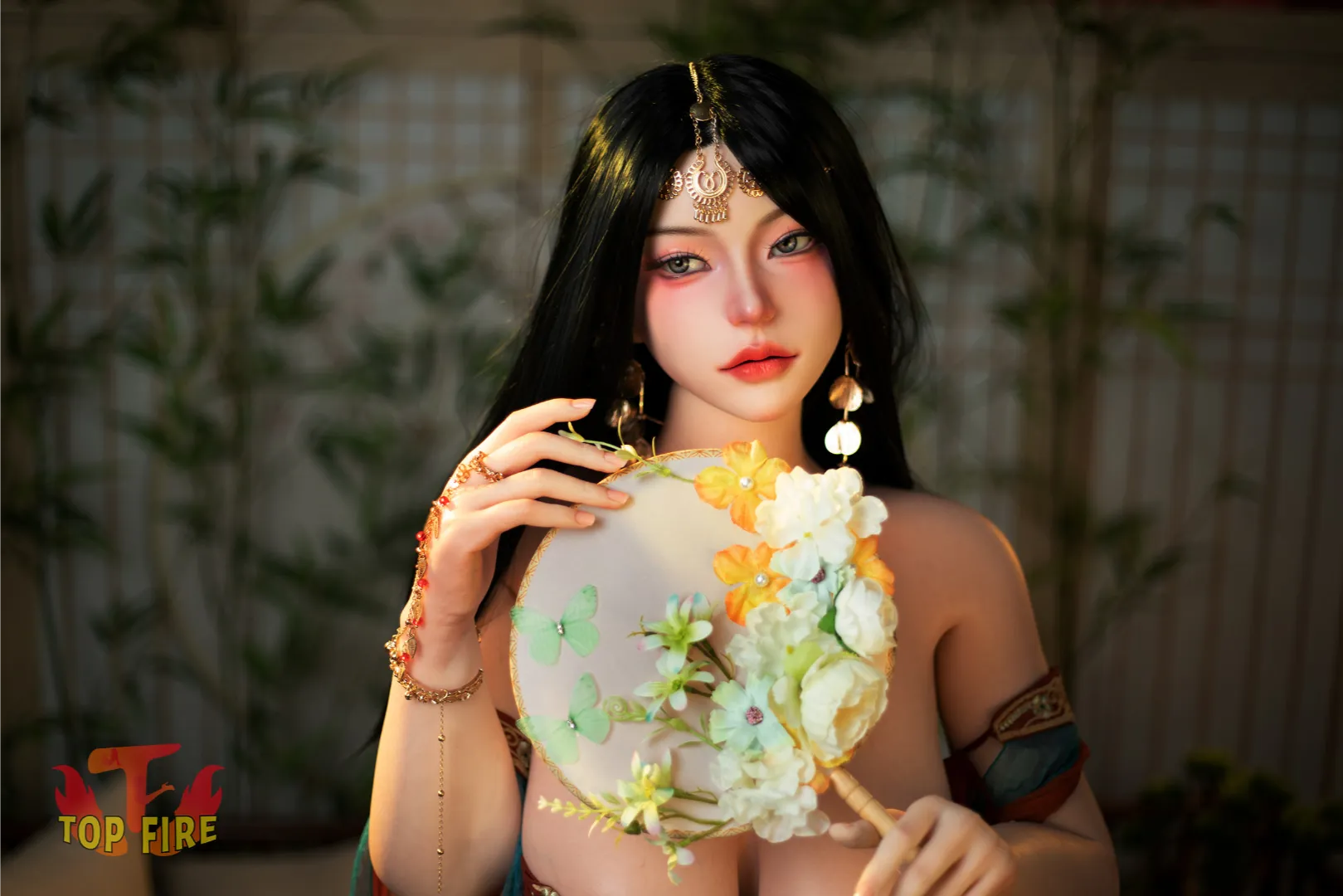 160cm (5ft3) F罩杯 輕量化 矽膠 性愛娃娃 Aria, ROS 头部 T67